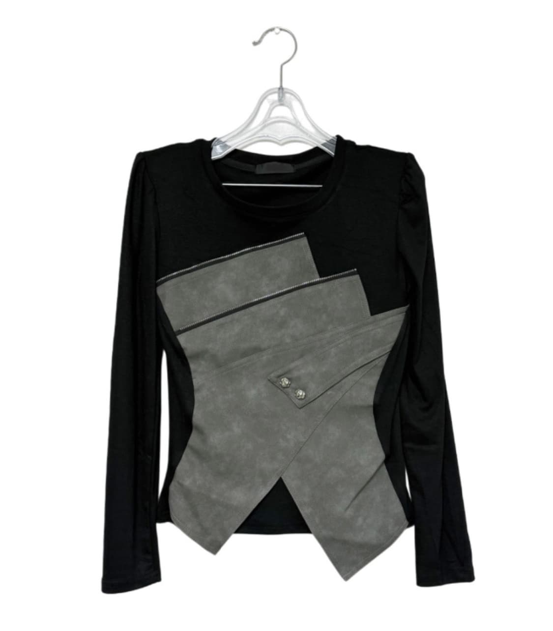 팁씨 Tipssy ashen splice top  상품이미지4