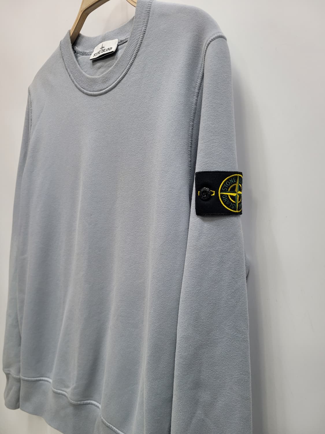 STONE ISLAND 21FW스톤아일랜드 와펜 크루넥 맨투맨/ 남 S  상품이미지4