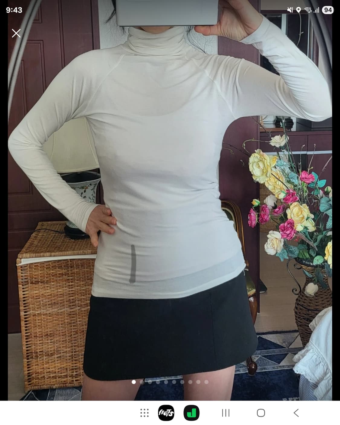 망고 MNG  유니클로 히트텍  터틀넥 폴라 3개  상품이미지1