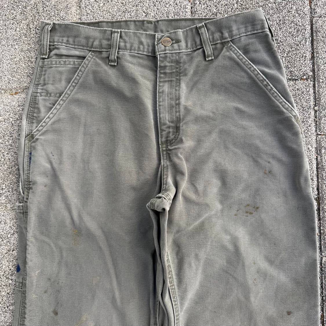OG 칼하트 B11 MOS 싱글니 카펜터 팬츠 빅로고 상품이미지2