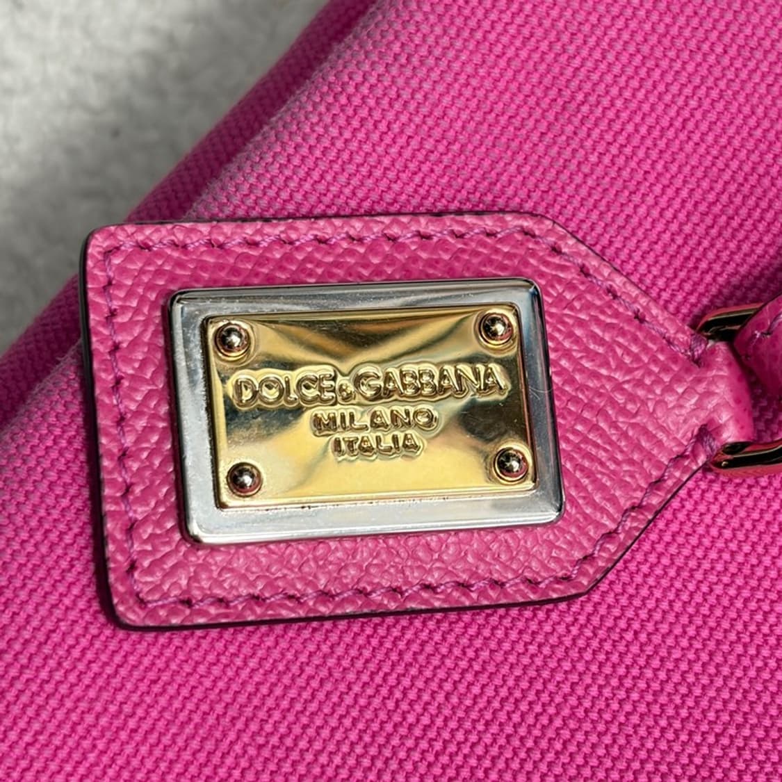 DOLCE&GABBANA 핑크 토트 크로스백 상품이미지2