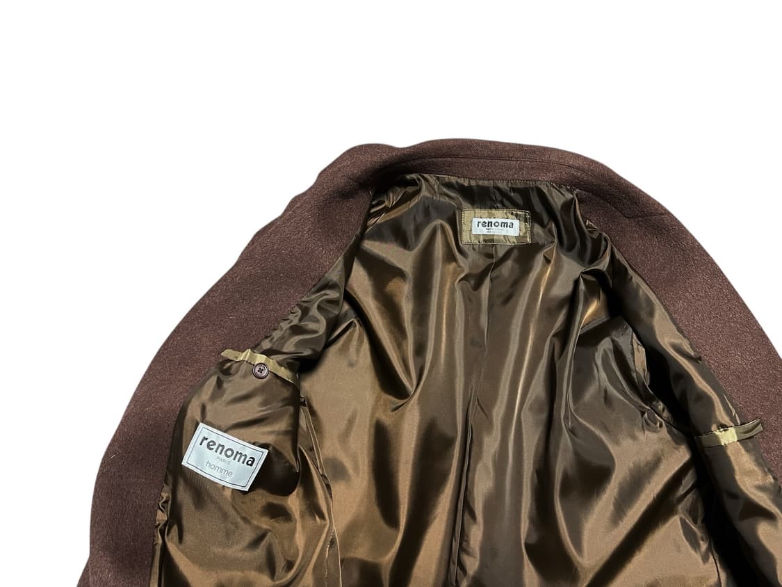 (새상품)레노마 renoma paris homme 울코트 남녀공용 상품이미지9