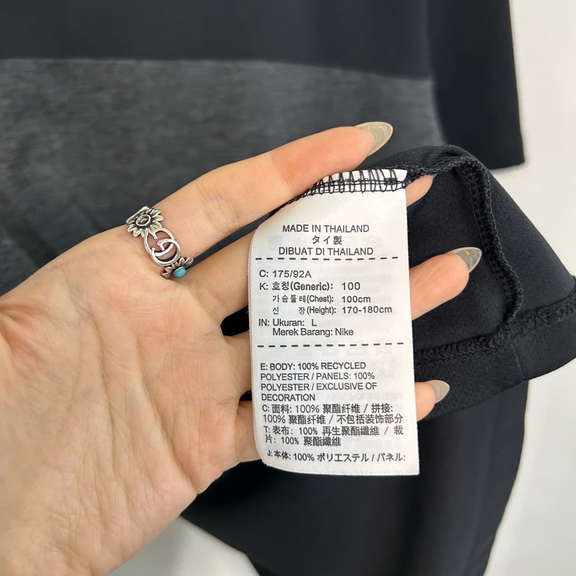 나이키 남성 골프 반팔 티셔츠 100  상품이미지4