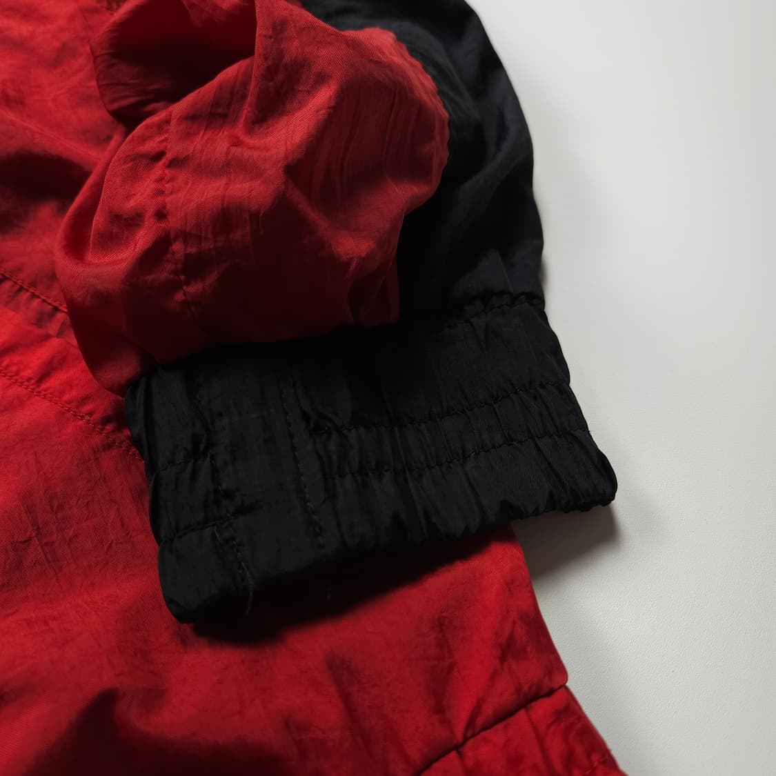 90s 나이키 올드스쿨 배색 박시핏 바람막이 (L) 상품이미지4