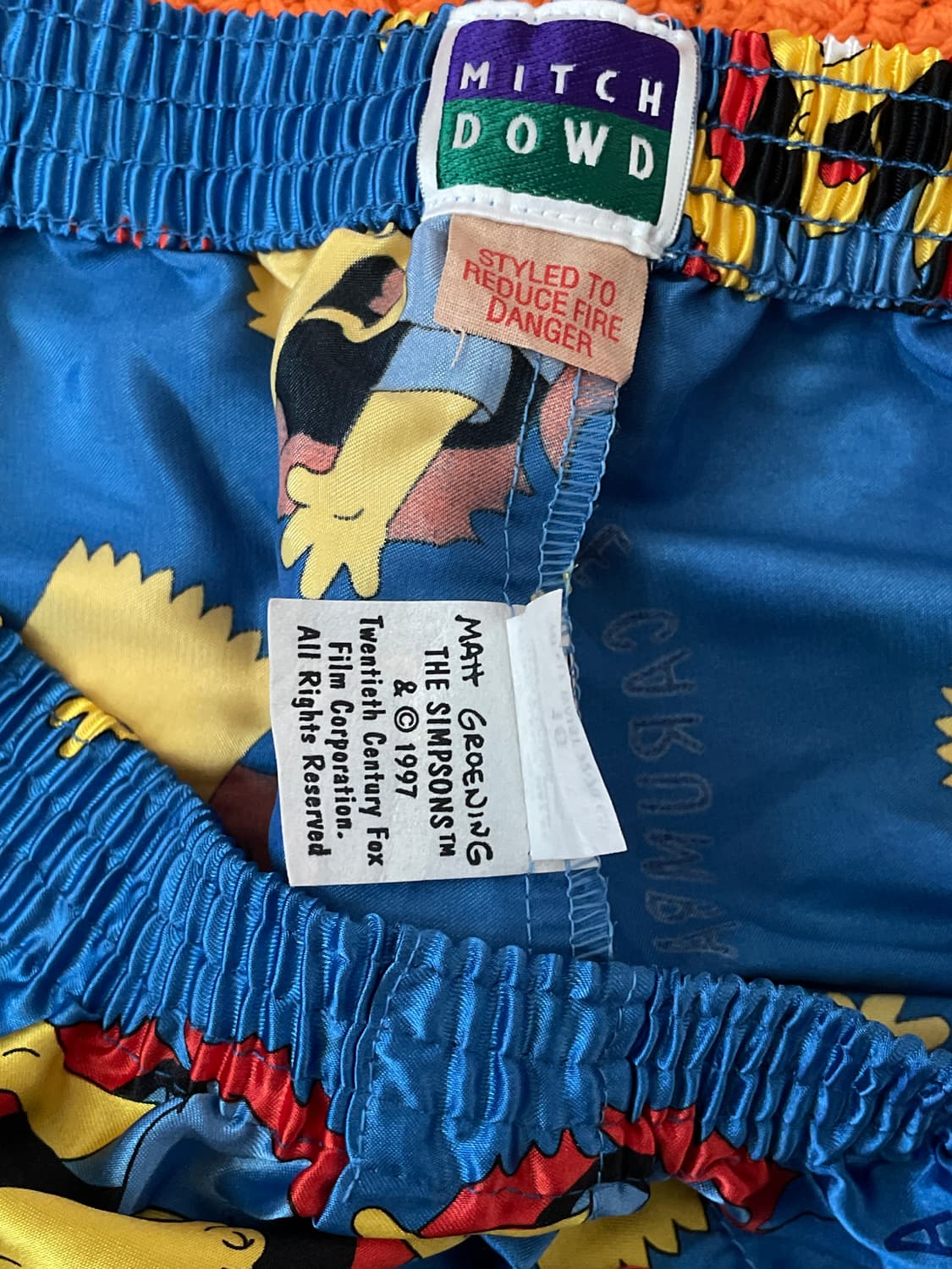 90s 바트 심슨 홈웨어 상품이미지4