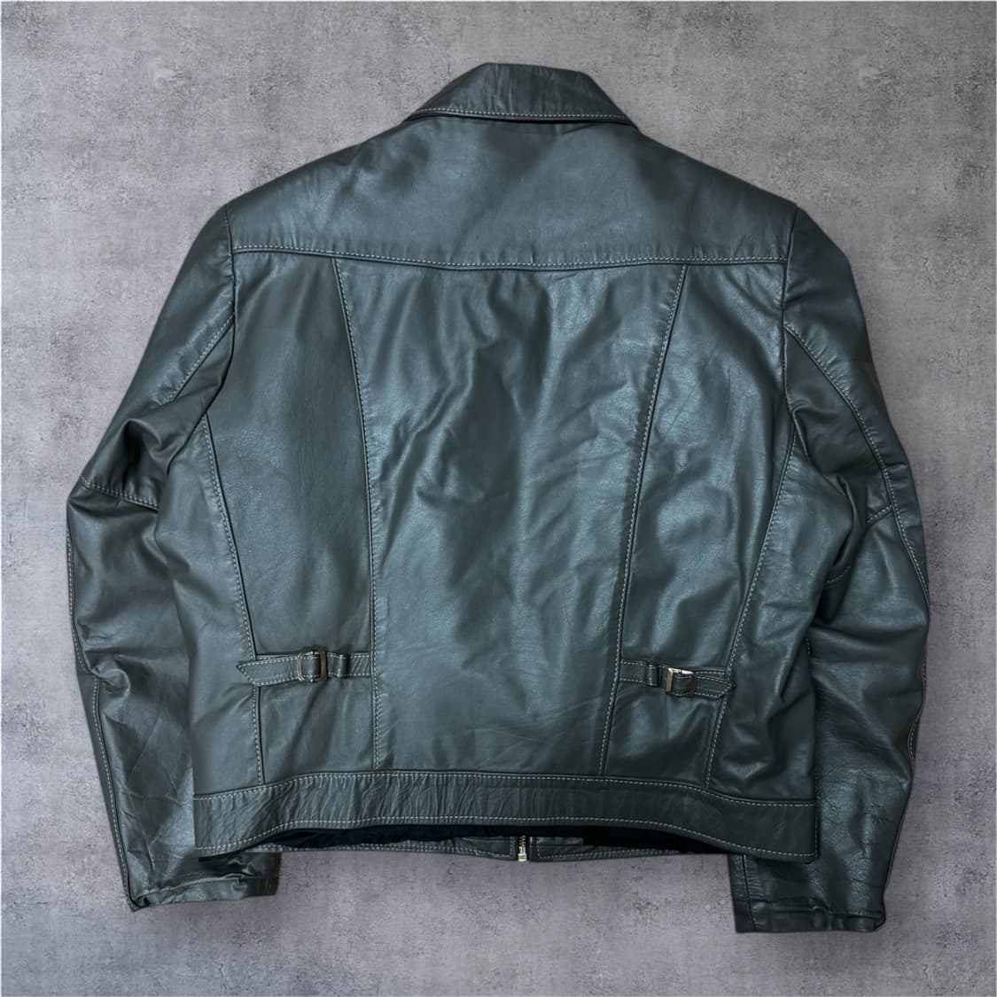 80s sears(the leather shop)웨스턴 레더자켓 44 상품이미지3