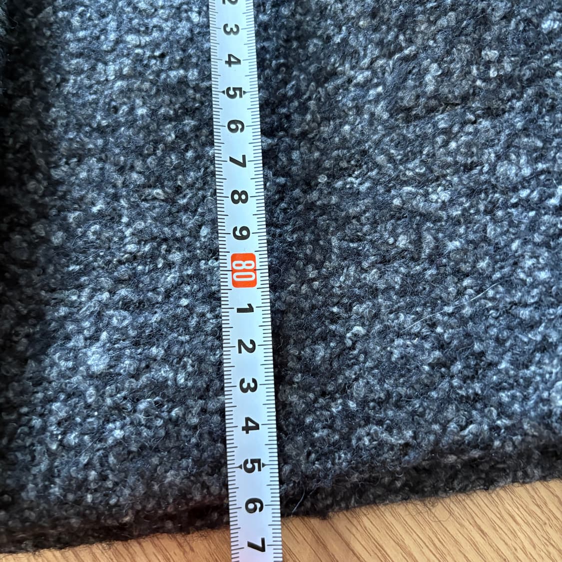 WEILL 웨일 모직 코트 회색 상품이미지10