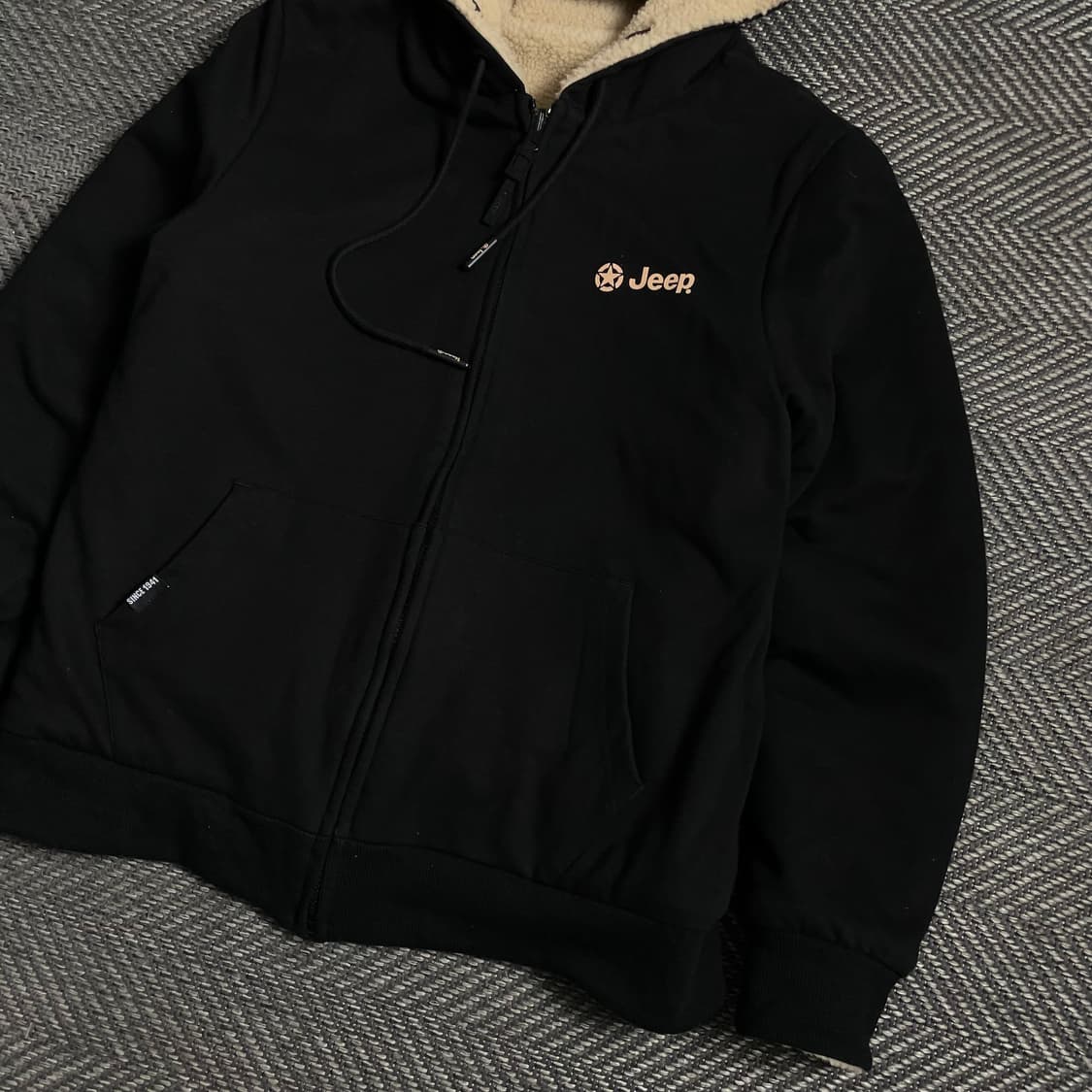 Jeep 빅로고 리버시블 후드 플리스 자켓y 4874 상품이미지9