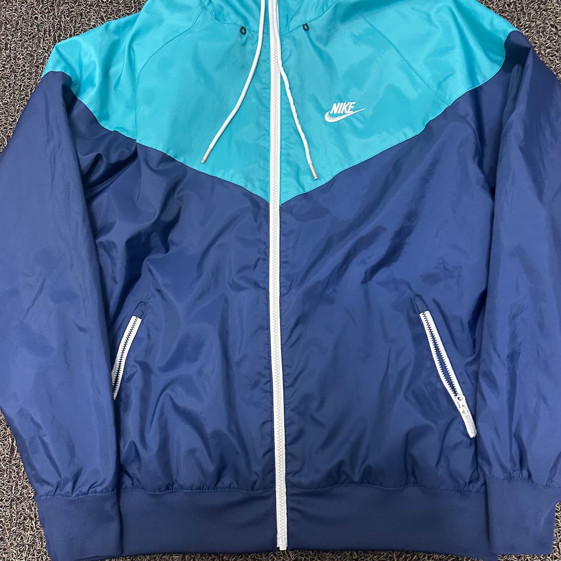 NIKE 나이키 바람막이 윈드러너 자켓 민트 L 상품이미지3