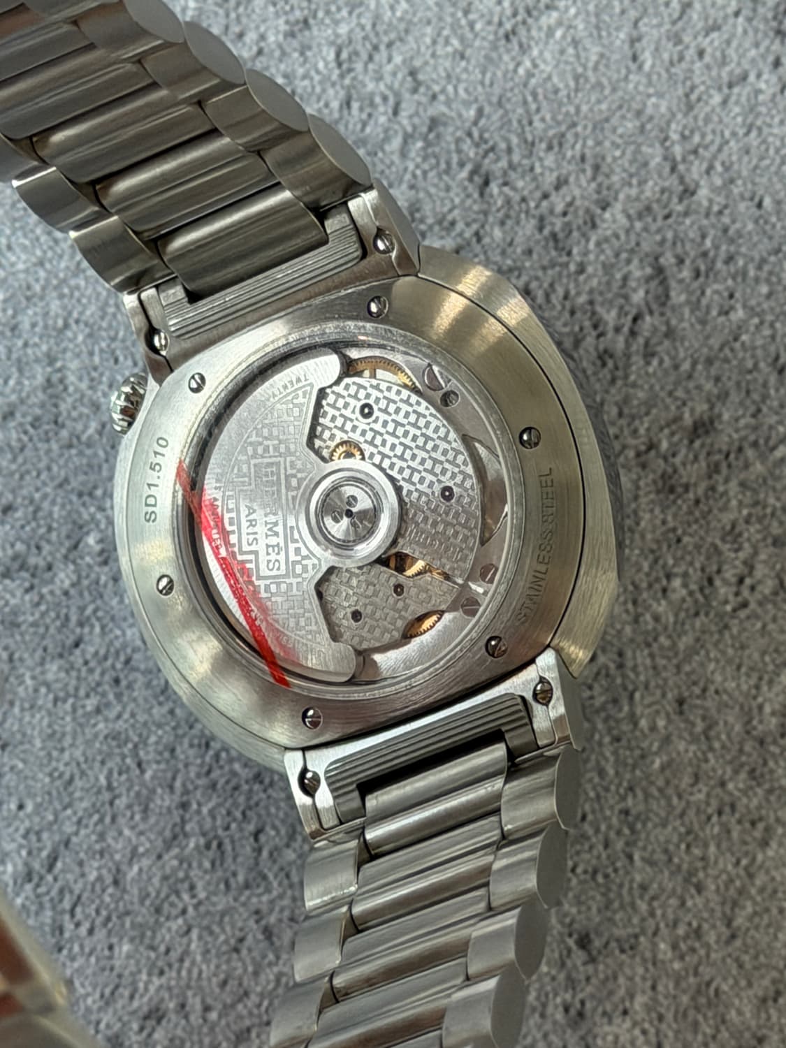 에르메스 CUT 워치 라지 시계 판매합니다. 상품이미지5