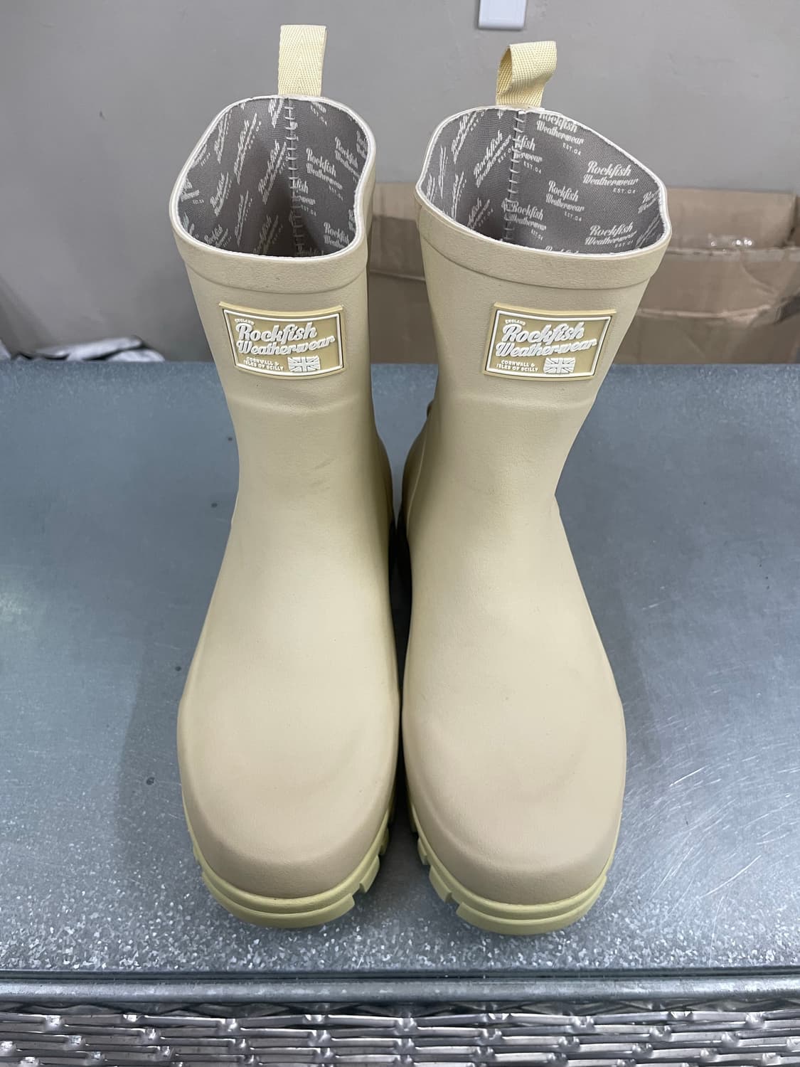 락피쉬 플랫폼 레인부츠 버터 uk5.5 상품이미지5