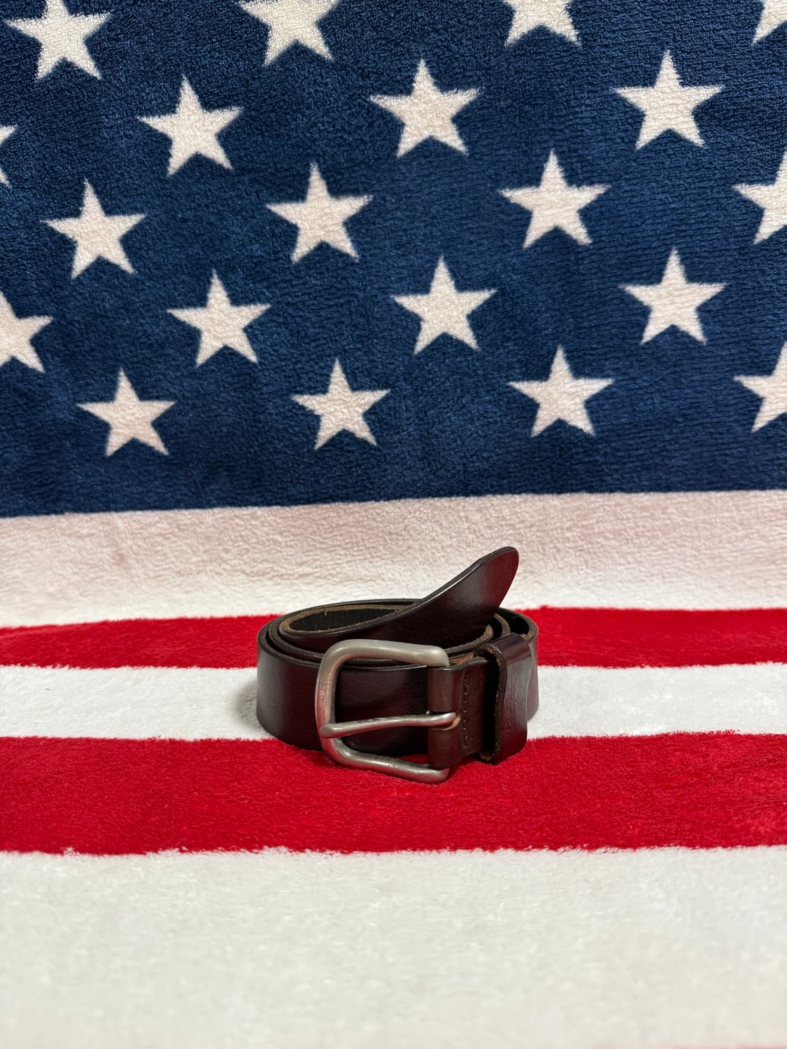 빈티지레더벨트 vintage leather belt 가죽벨트 브라운벨트 상품이미지7