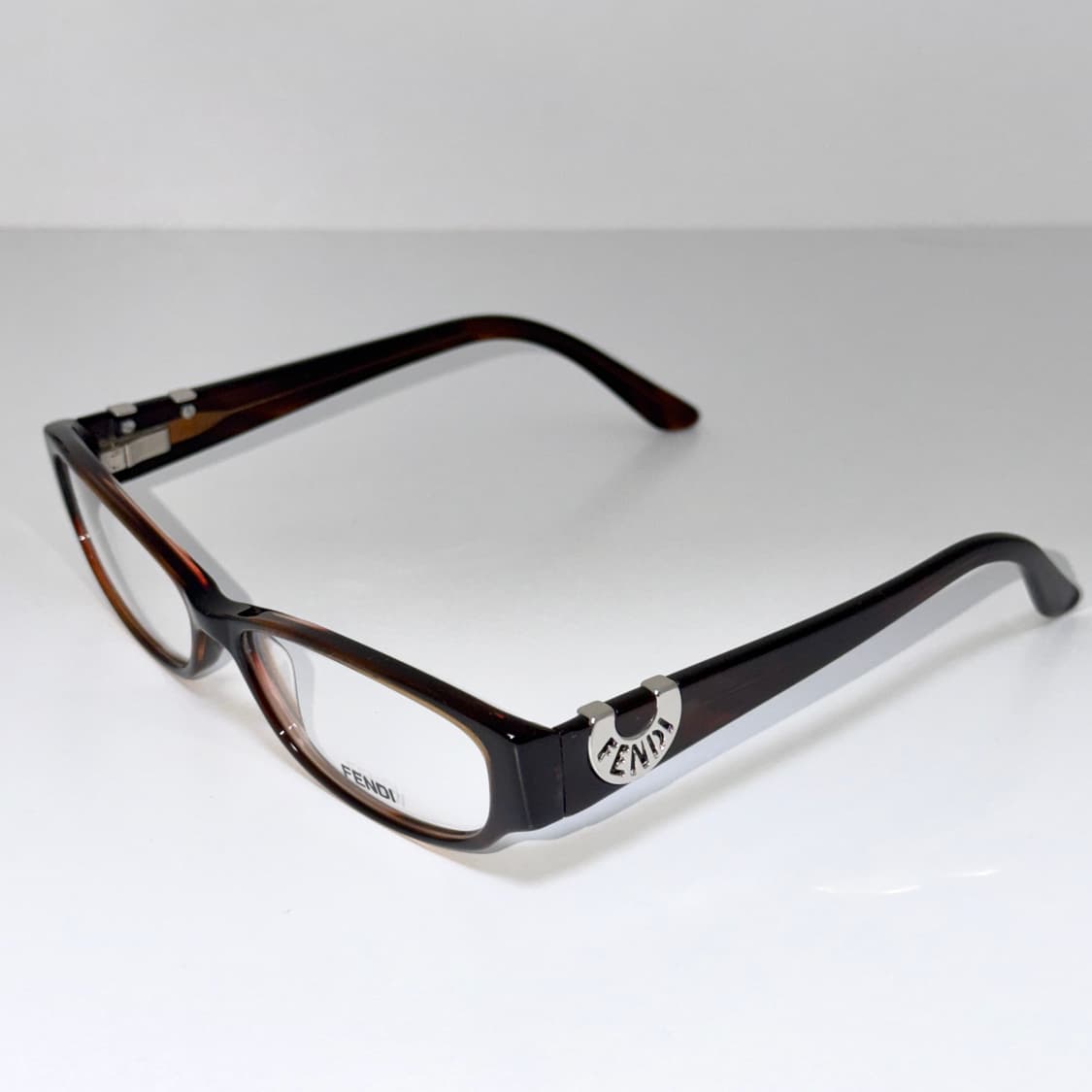 펜디 브라운 뿔테 안경테 상품이미지2