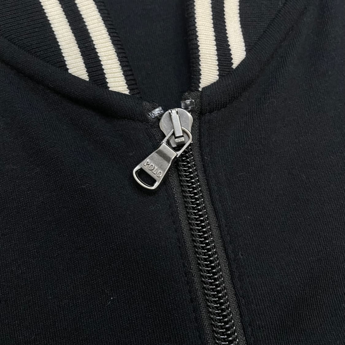 폴로 랄프로렌 포니 로고 스웻 집업 자켓 블랙 상품이미지3