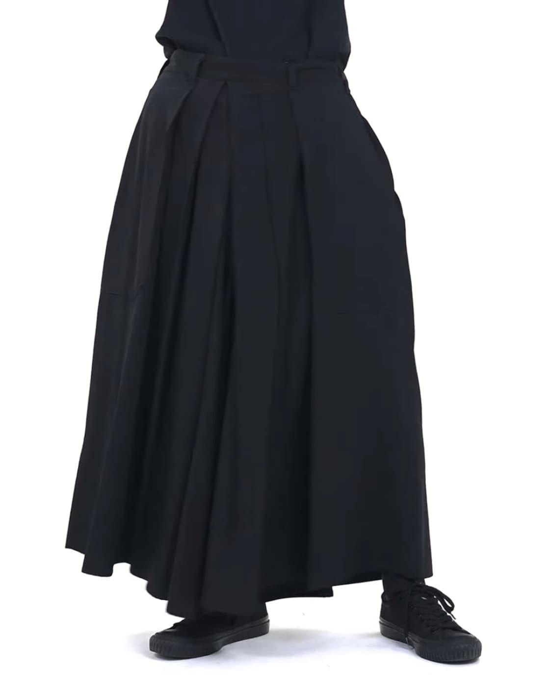 3) 요지야마모토 뿌르옴므 24ss 하카마 팬츠 상품이미지3