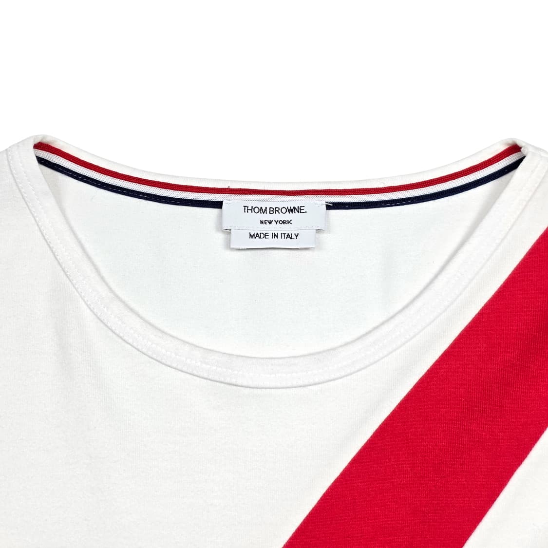 톰브라운 다이애고널 반팔 티셔츠 상품이미지6