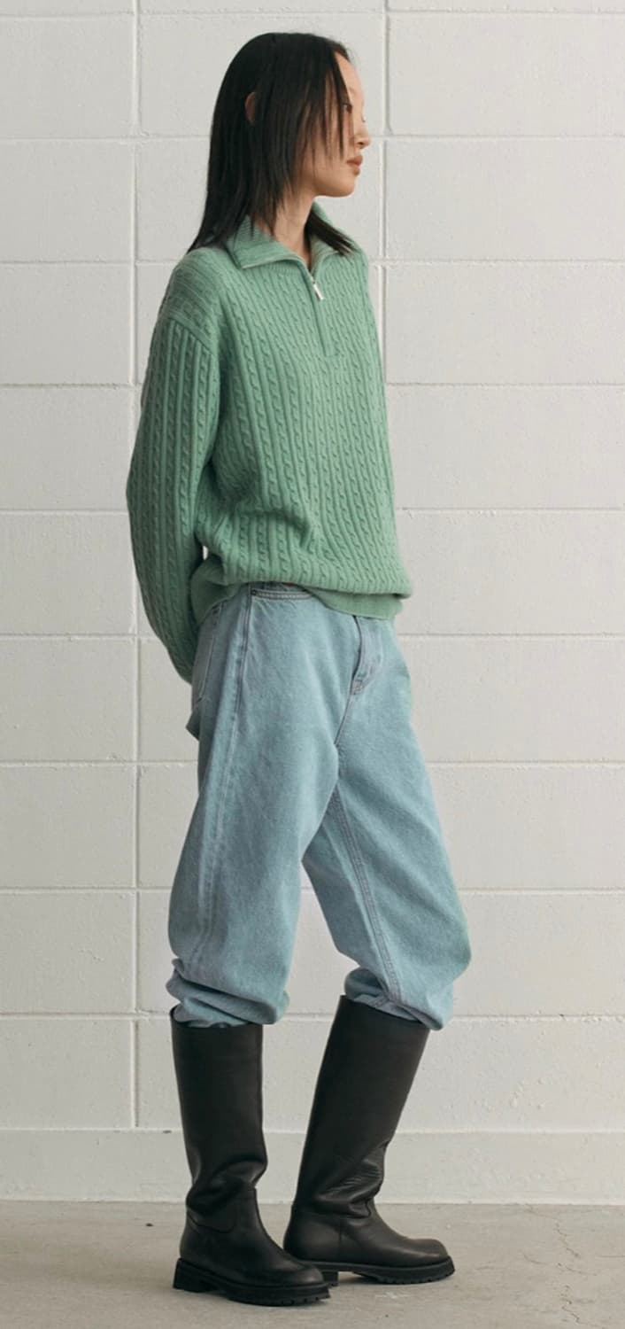 시엔느 연청바지 상품이미지1