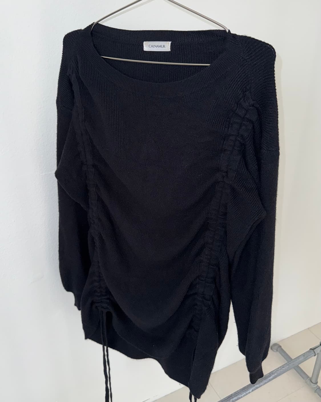 빈티지 셔링 니트 상품이미지5