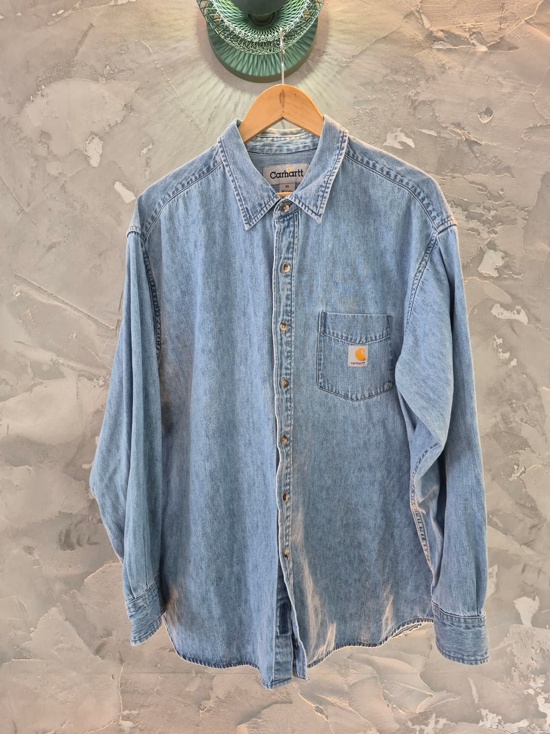 📌 칼하트(Carhartt) 데님 셔츠  사이즈 : XL 상품이미지1