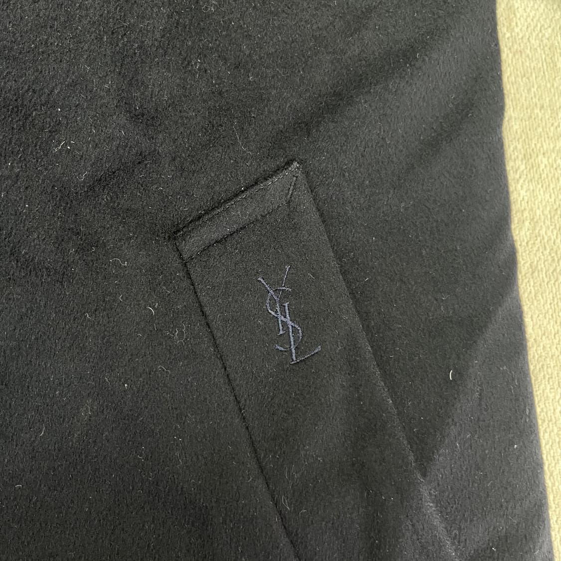 100 ysl 입생로랑 캐시미어 싱글 코트 상품이미지6