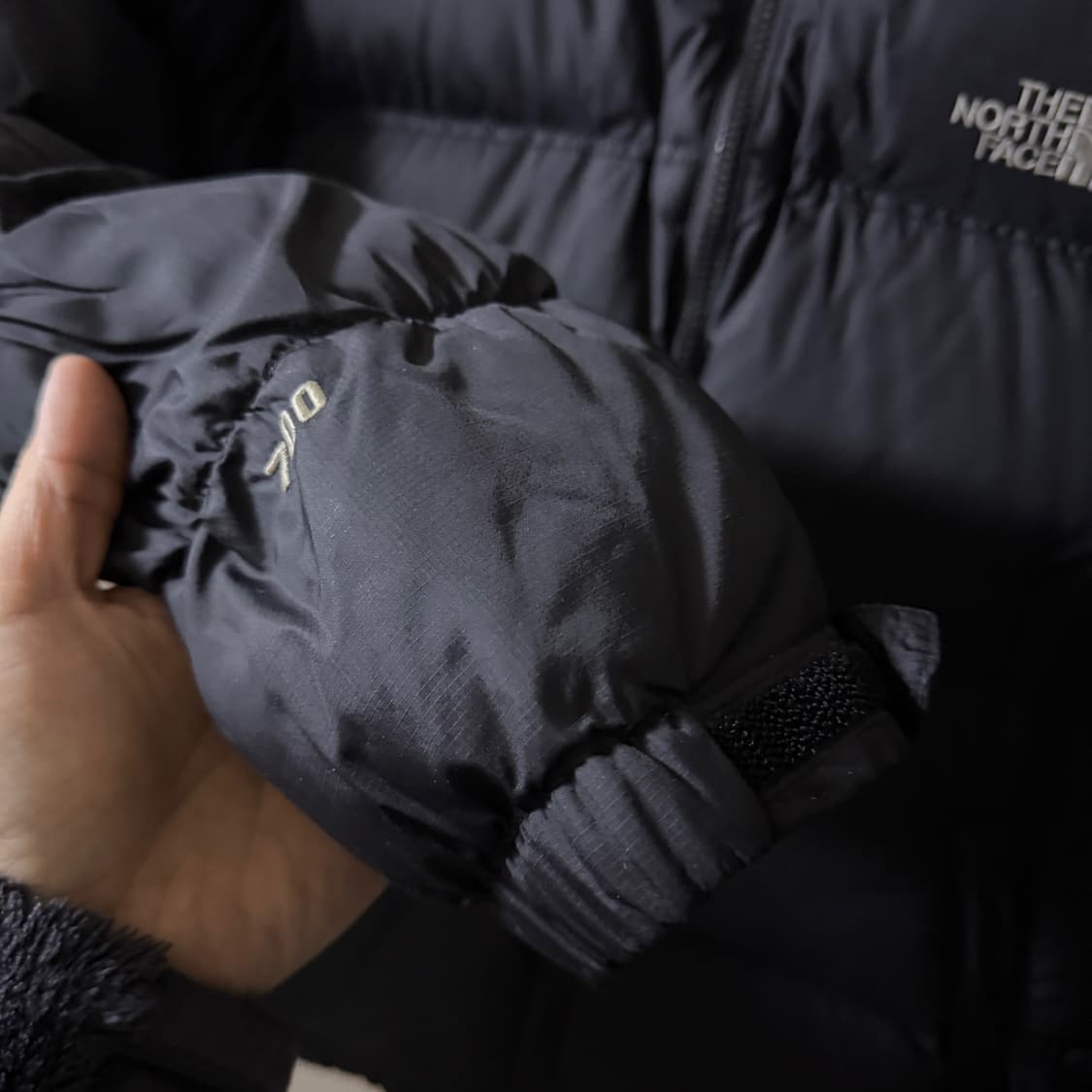 노스페이스 눕시 700 여성 패딩점퍼 S (여성 77정도) 상품이미지3