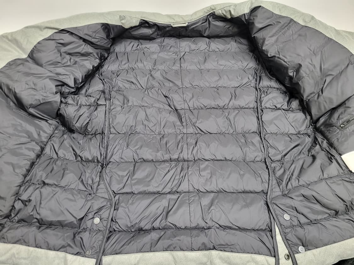 KOLON 코오롱 구스 다운 경량 패딩 자켓 / 남 100 그레이 상품이미지8