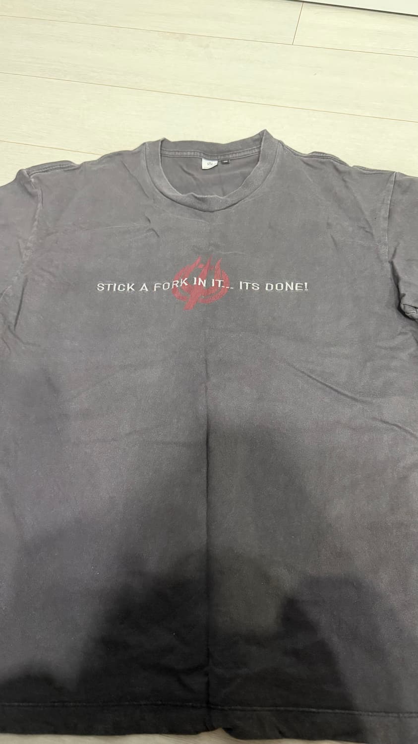 폴리테루 핫스터프 1/2 슬리브스 레터링 상품이미지2