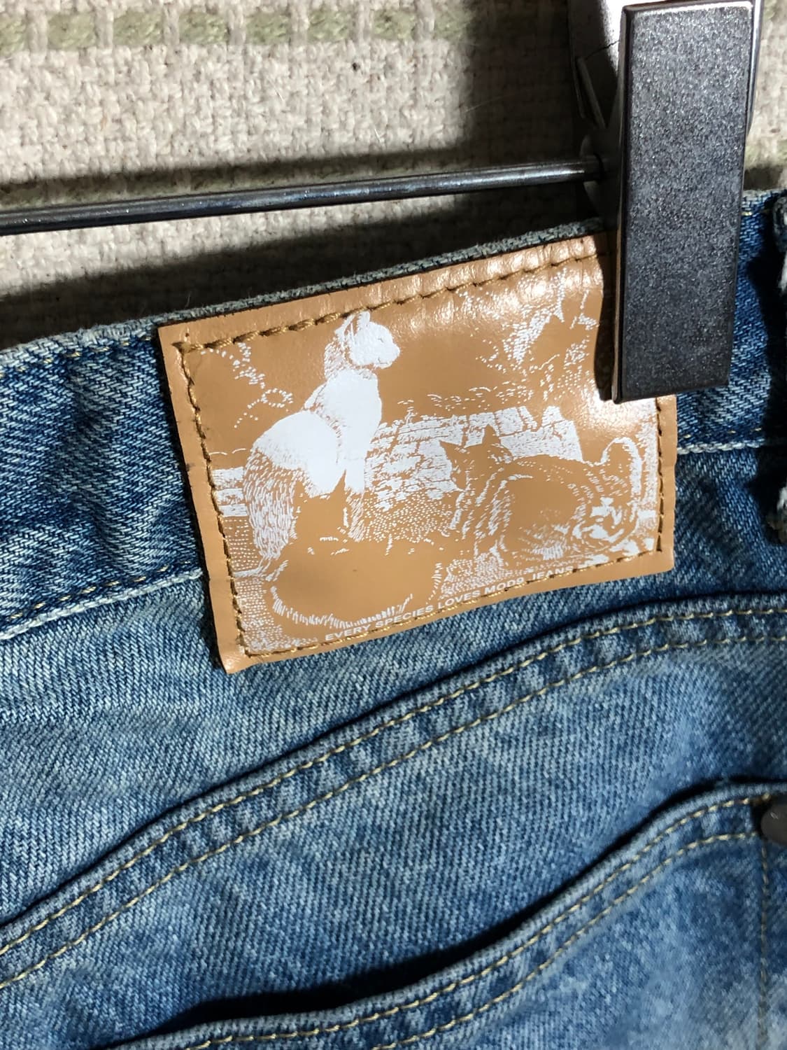 모드나인 MOD7s 중청 데님 (30) 밑단 수선 상품이미지3