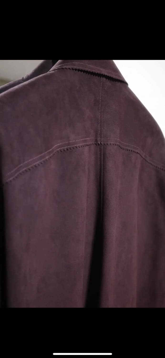 유스 Faux Suede jacket Deep Purple L 상품이미지2