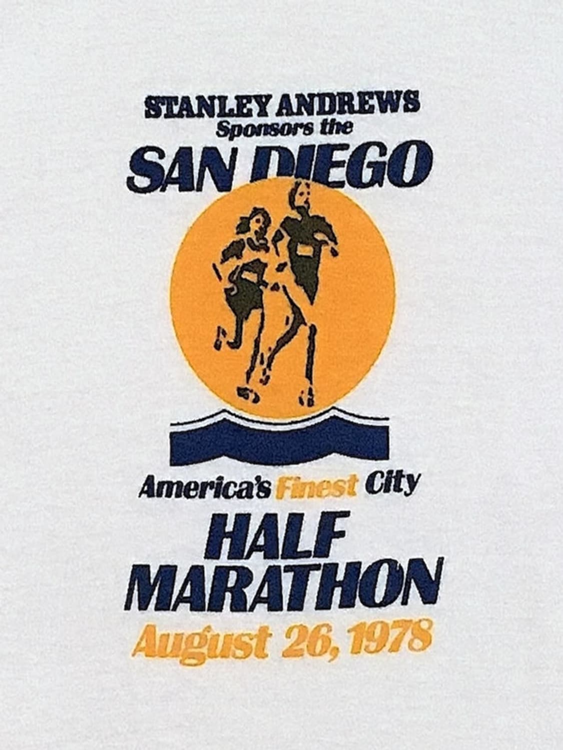80s san diego half marathon 1978 t-shirt 상품이미지1