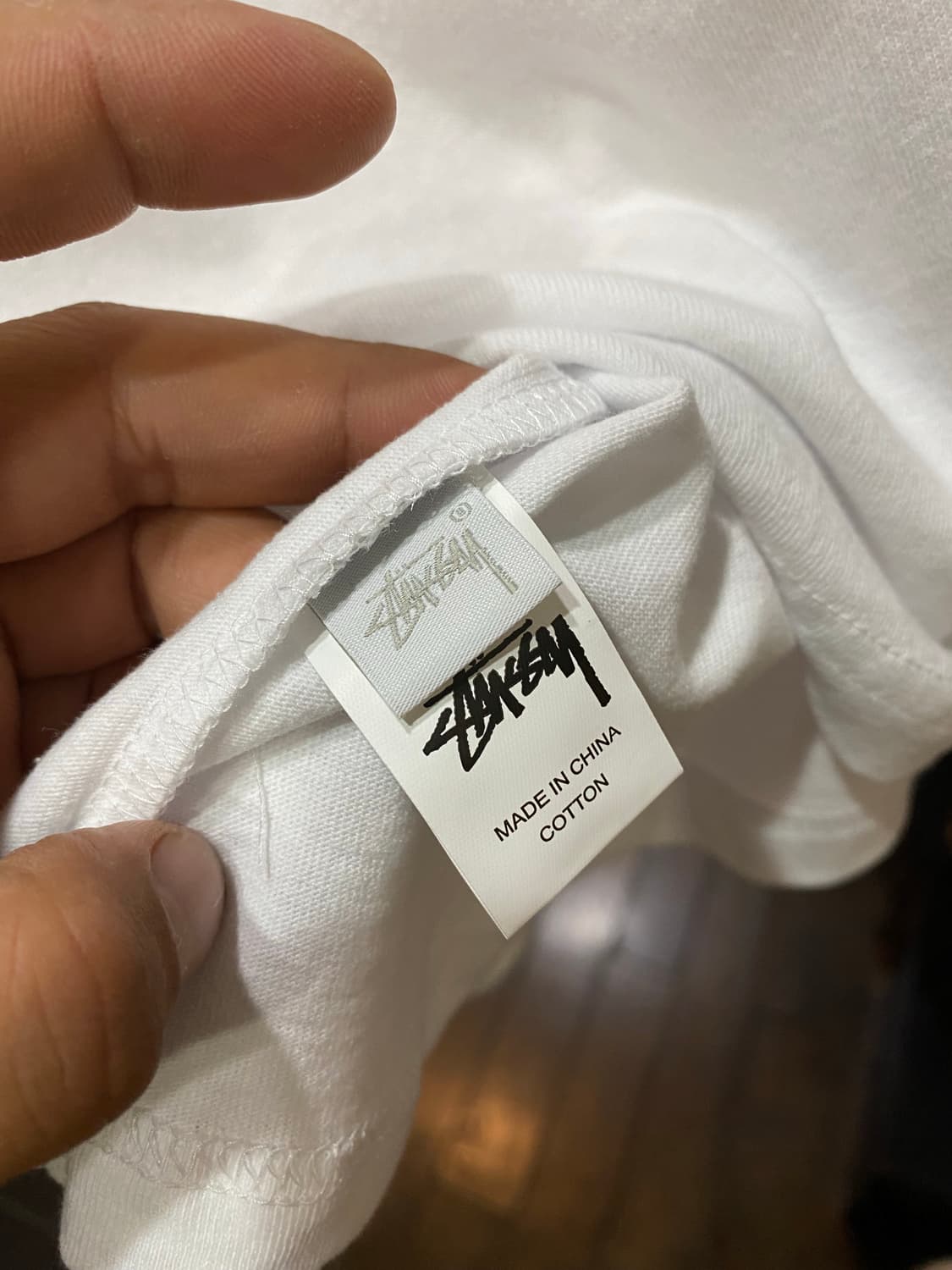 stussy 스투시 일러스트 프린팅 라운드 XL 상품이미지6