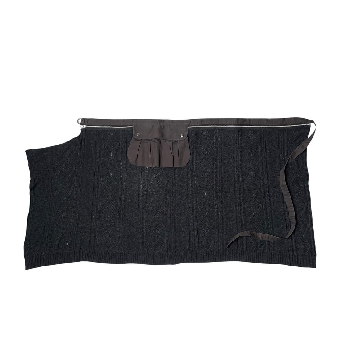 Gomme 카고 포켓 니트 랩 스커트 상품이미지1