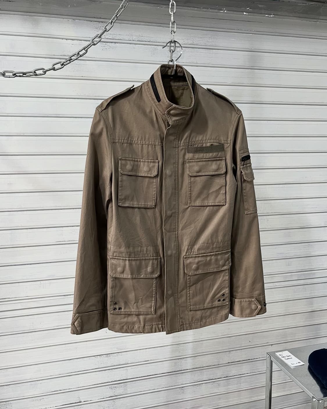Hare 2way zip military jacket 상품이미지2