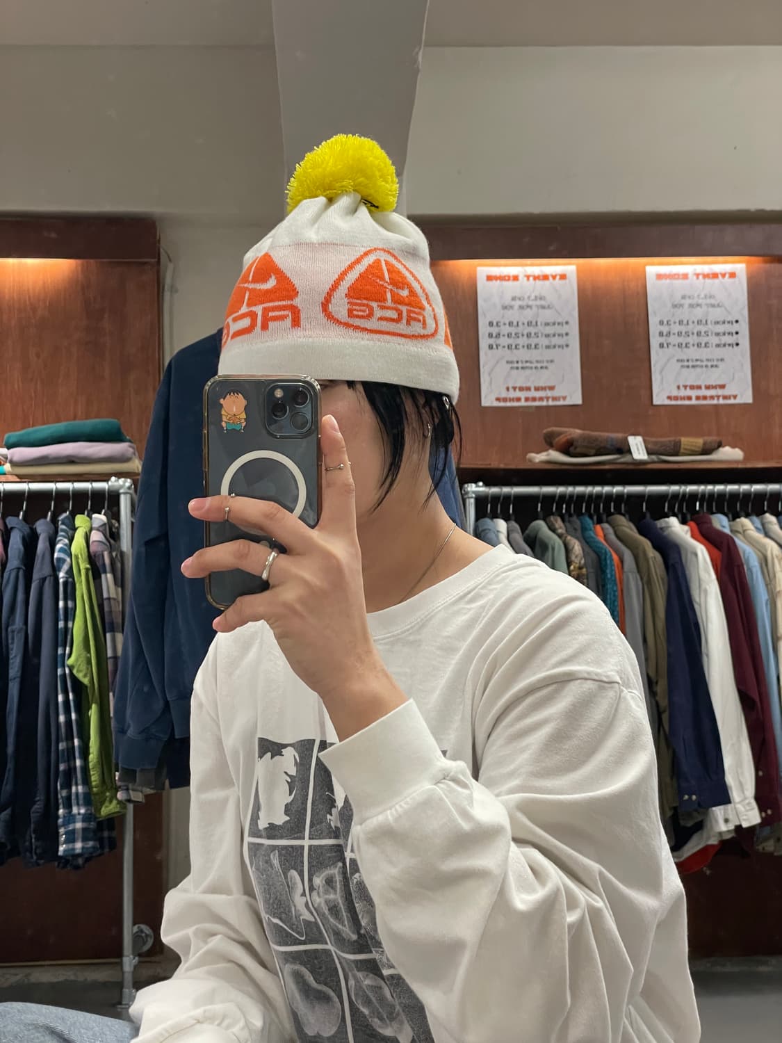 나이키 acg 폼폼 비니 상품이미지4