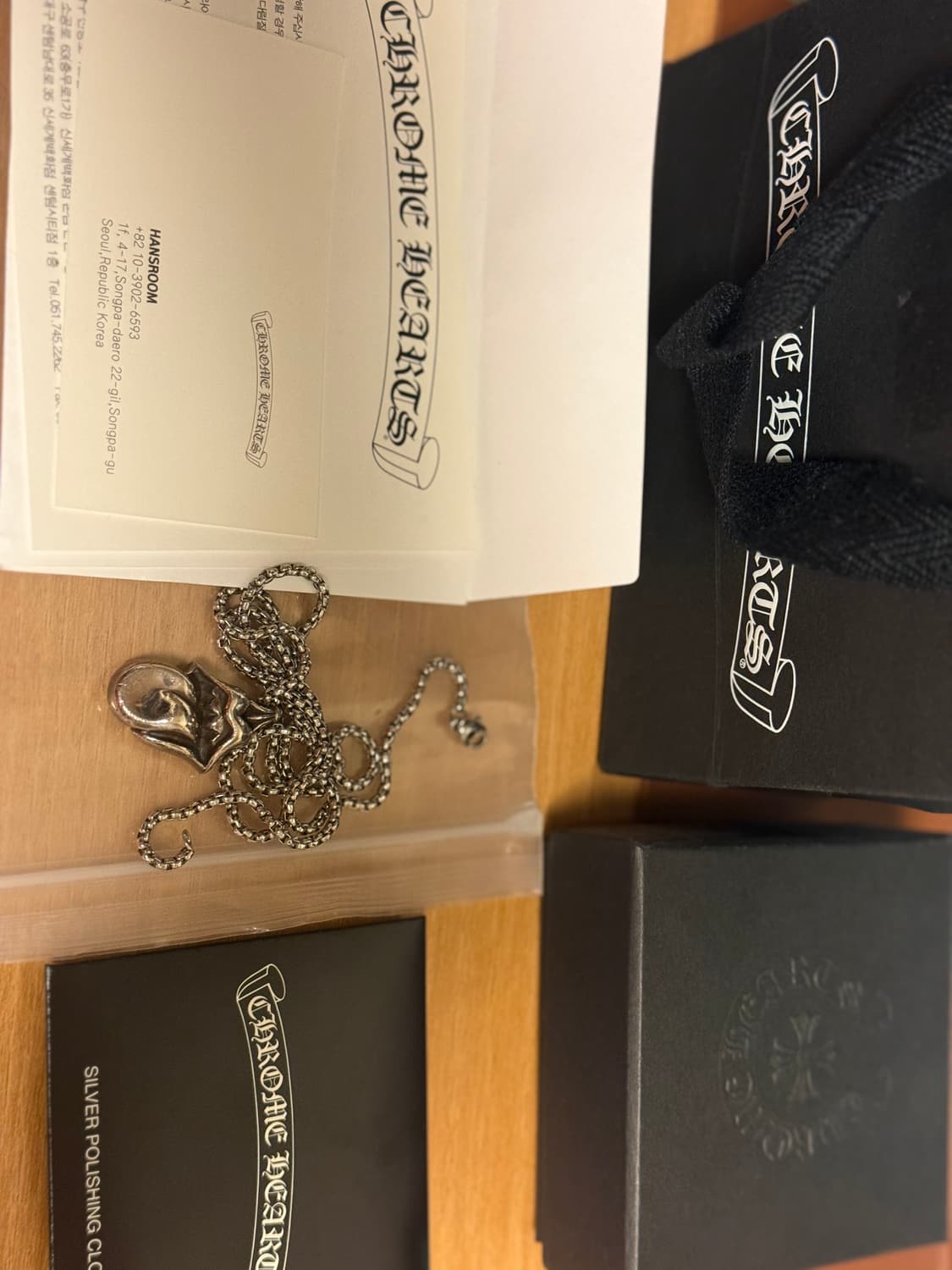 크롬하츠 롤링스톤즈 팬던트 상품이미지1