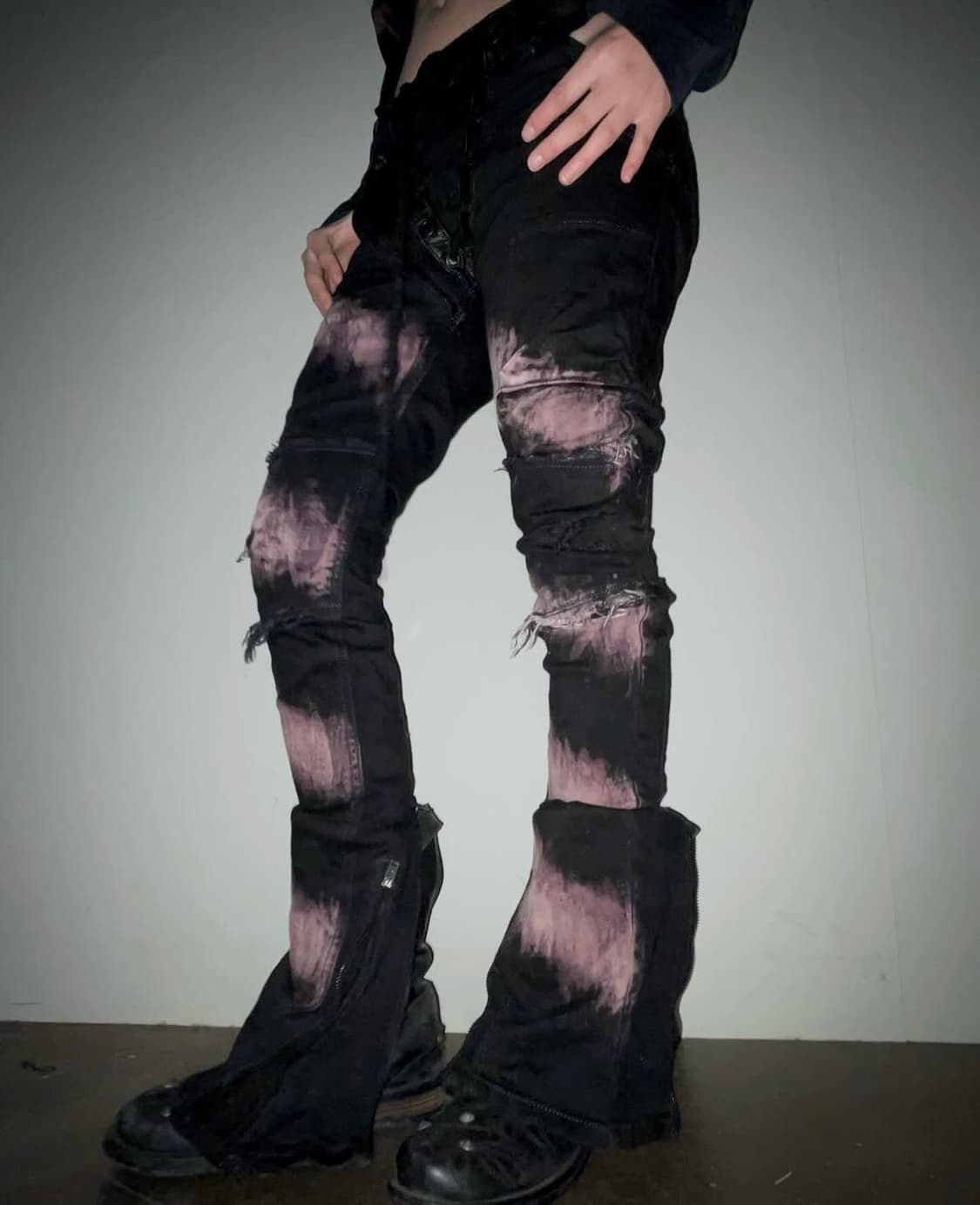 [Ketohouse] Ifsixwasnine lace up denim 상품이미지1