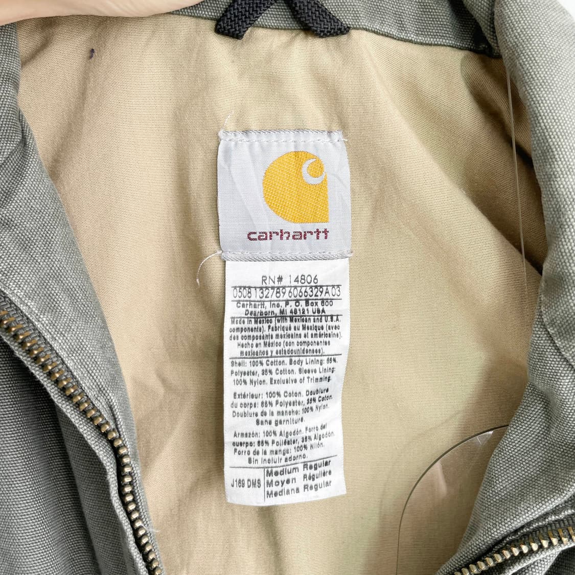 C1 칼하트 J169 디트로이트 재킷 L사이즈 상품이미지5