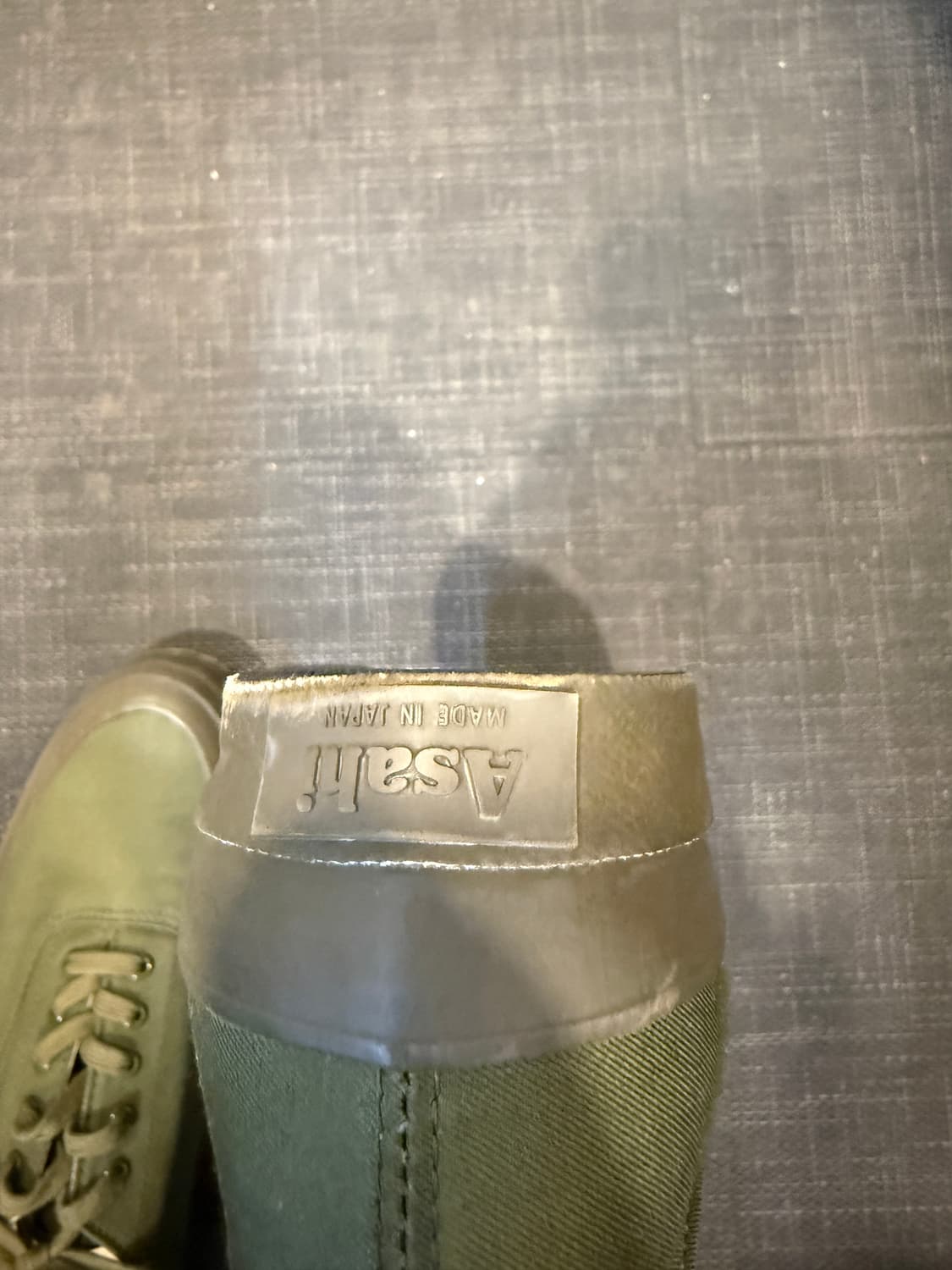 아사히 덱슈즈 260mm, 올리브 상품이미지6