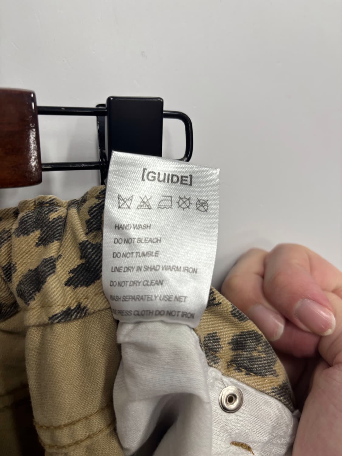 GUIDE 레오파드 바지 상품이미지2