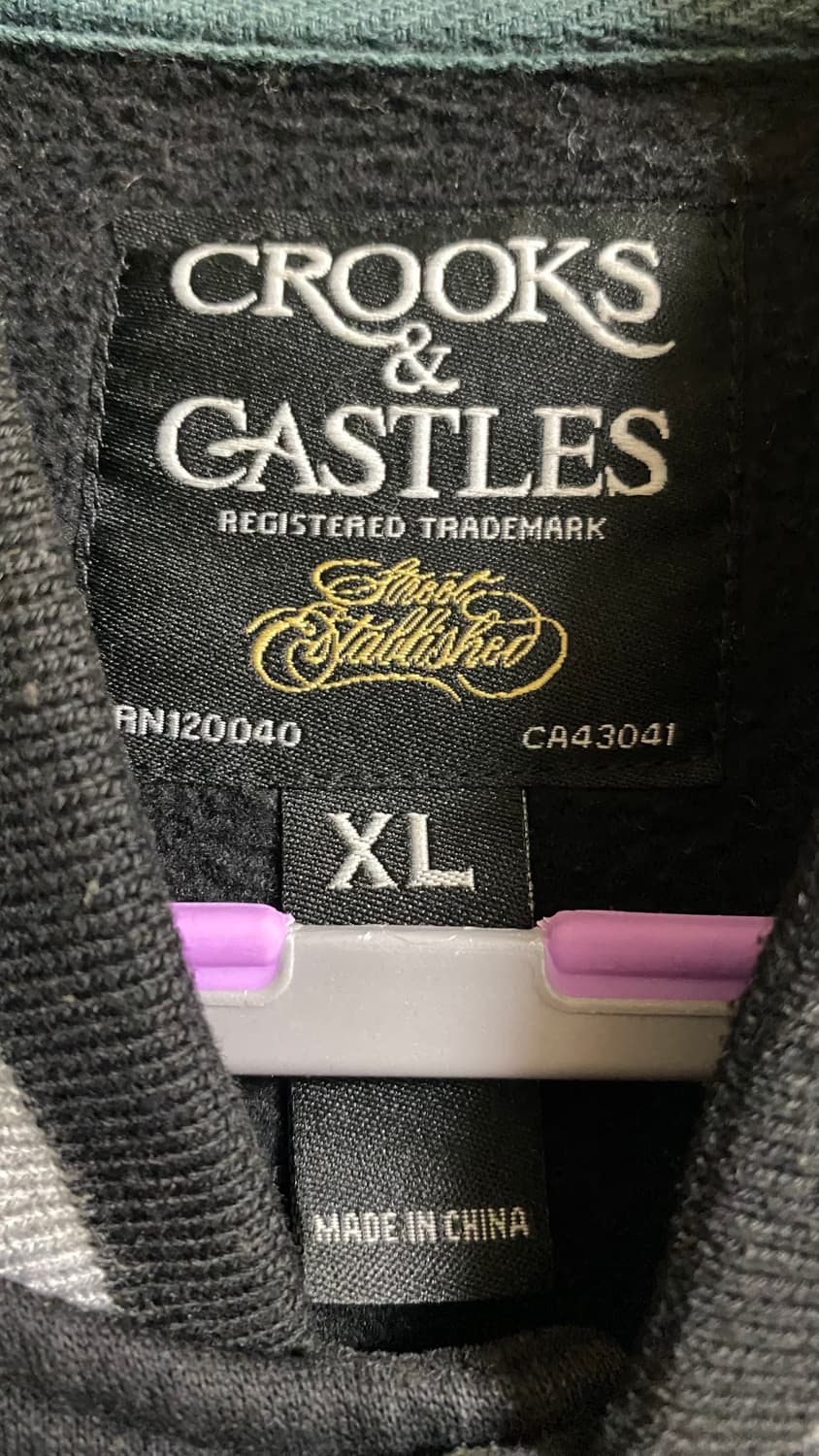 Crooks & Castles 바시티 자켓 XL 상품이미지2