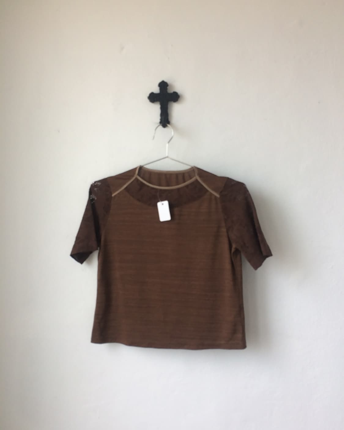 Punching mixed t shirt 상품이미지2