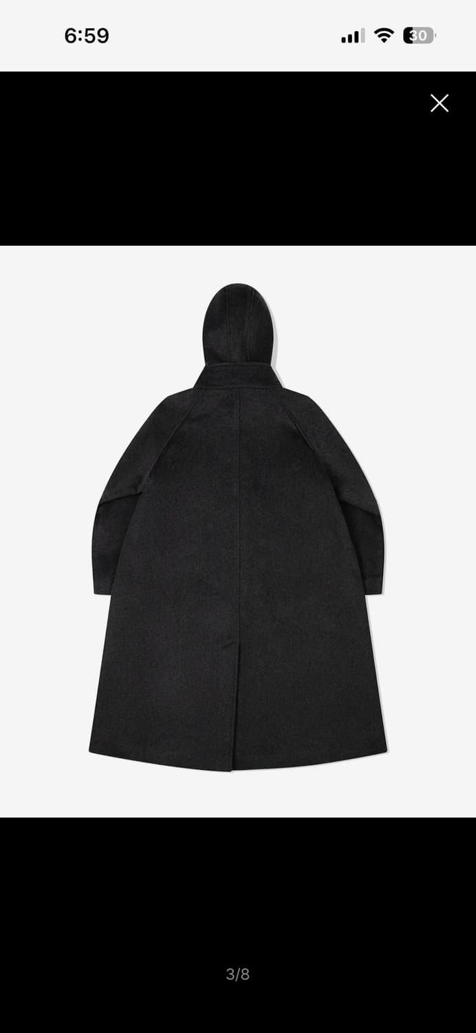 미세키 서울 후디 롱 더플코트 상품이미지3