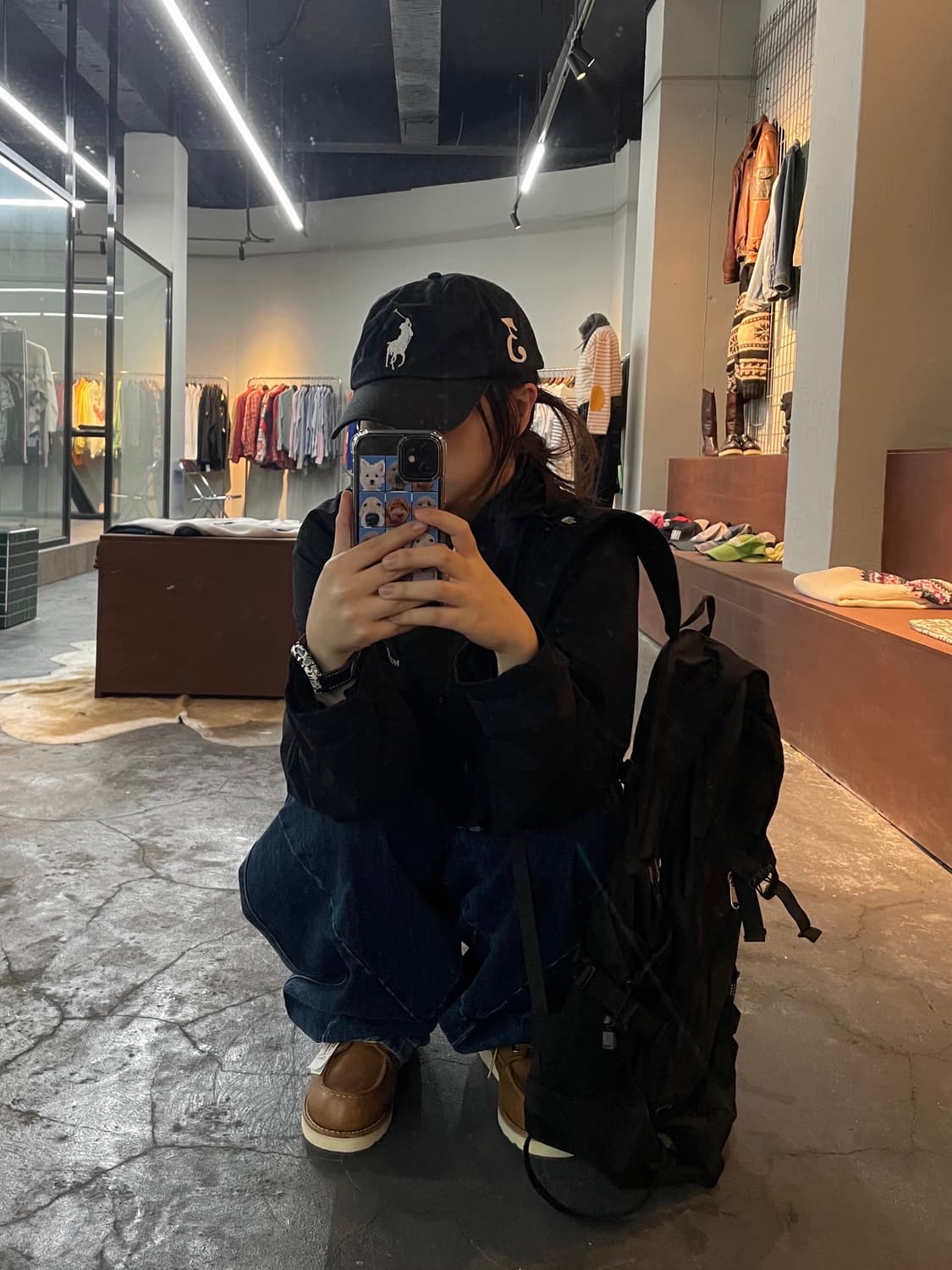 폴로 랄프로렌 빅포니 블랙 캡 H385 상품이미지1