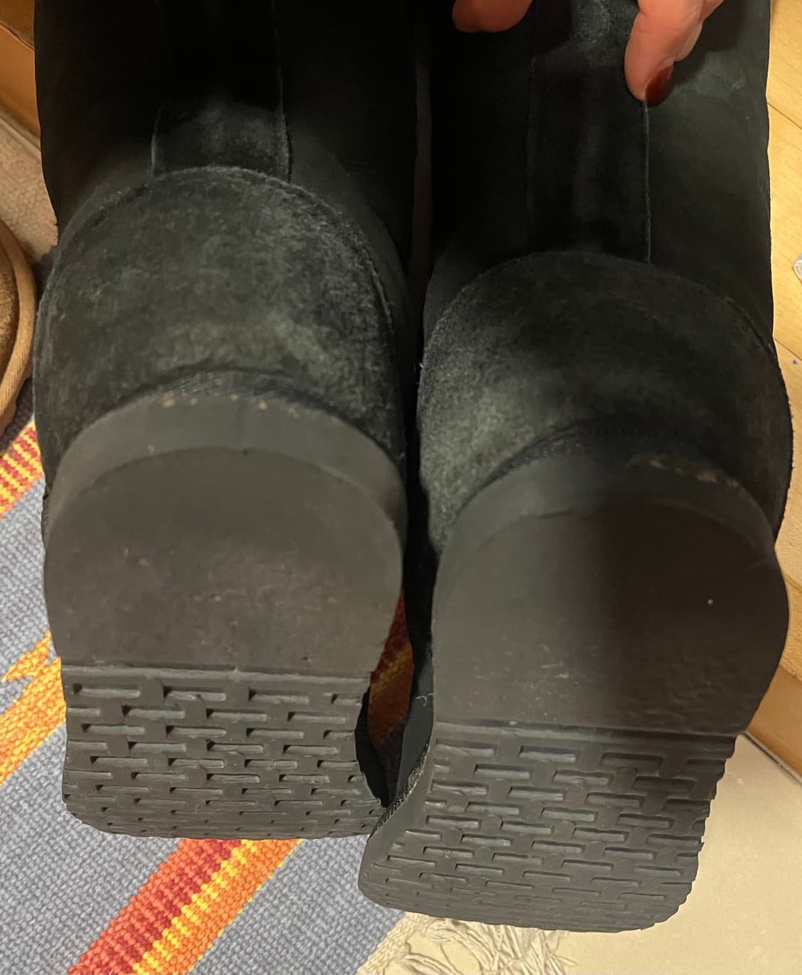 UGG 블랙 롱부츠 230 상품이미지5