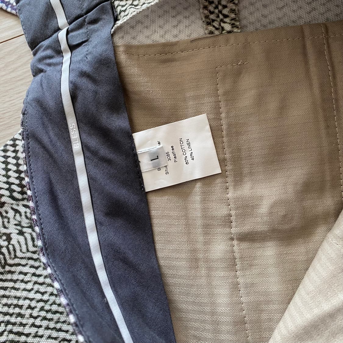 [L] BLESS N°67 pleatfree 트라우져 상품이미지6
