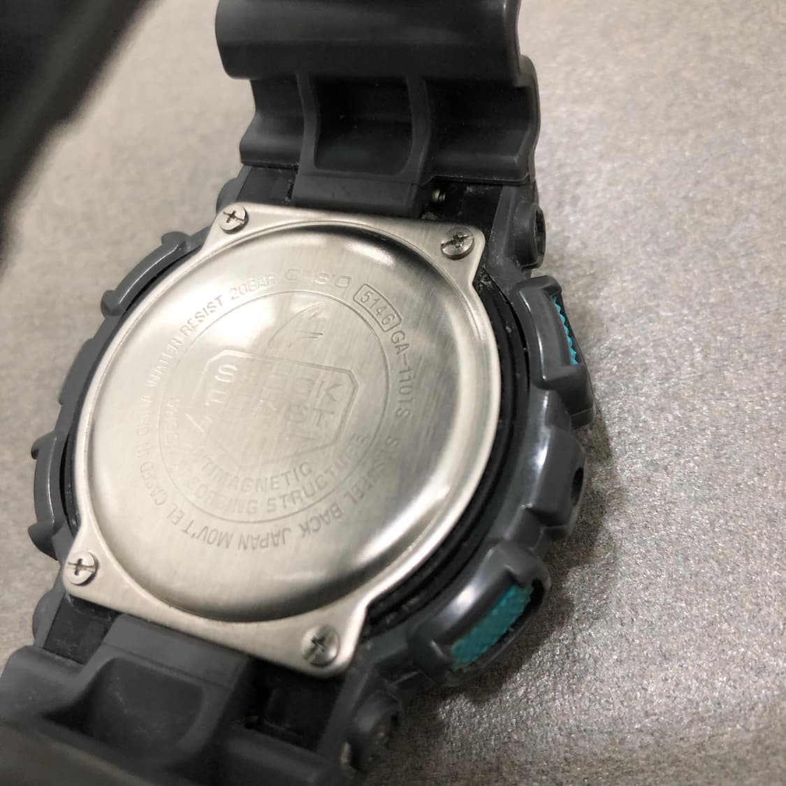 G-shock 지샥 카시오 그레이블루 시계 상품이미지4