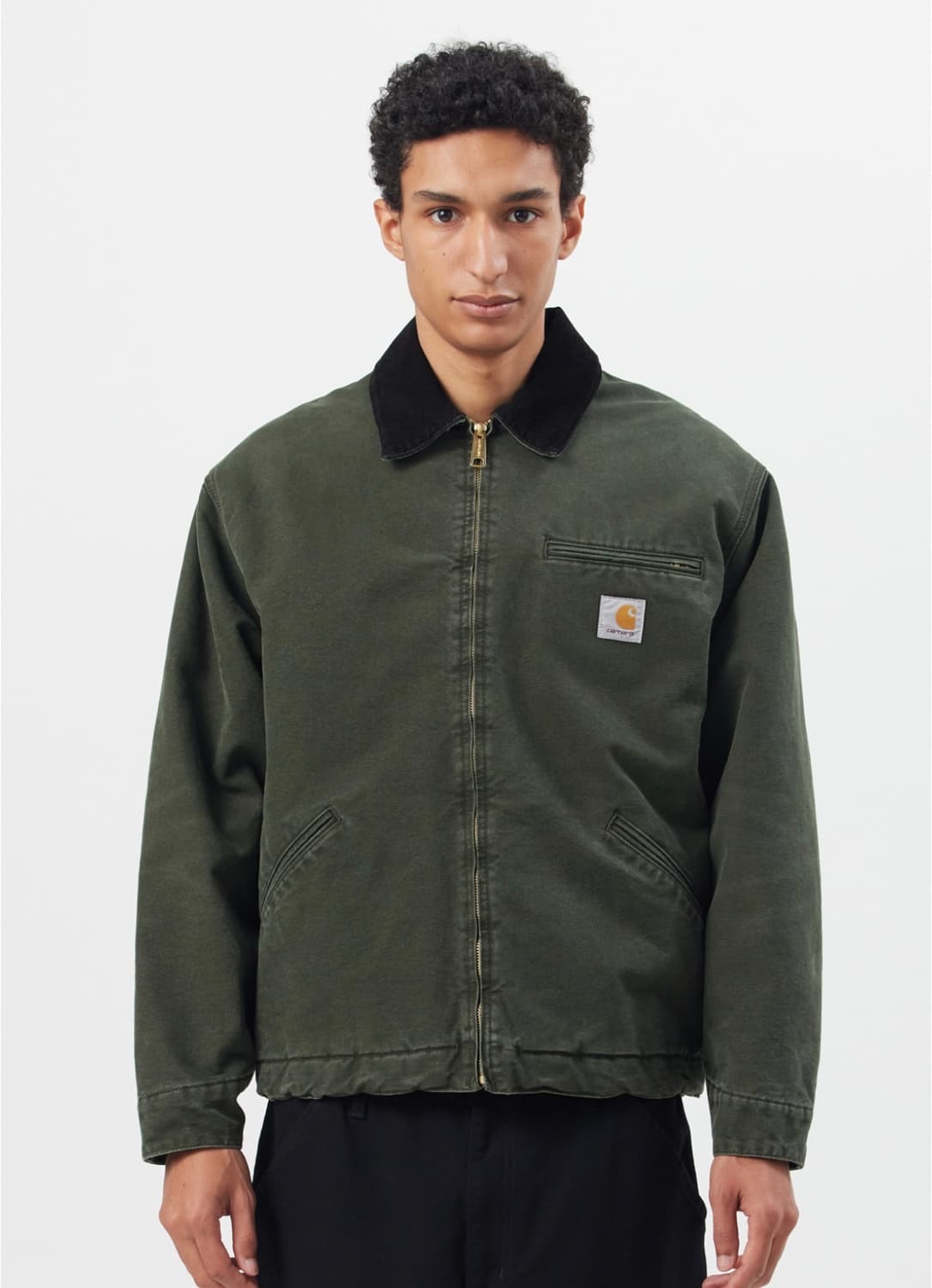 칼하트 WIP OG 디트로이트 자켓 올리브 XL 상품이미지2