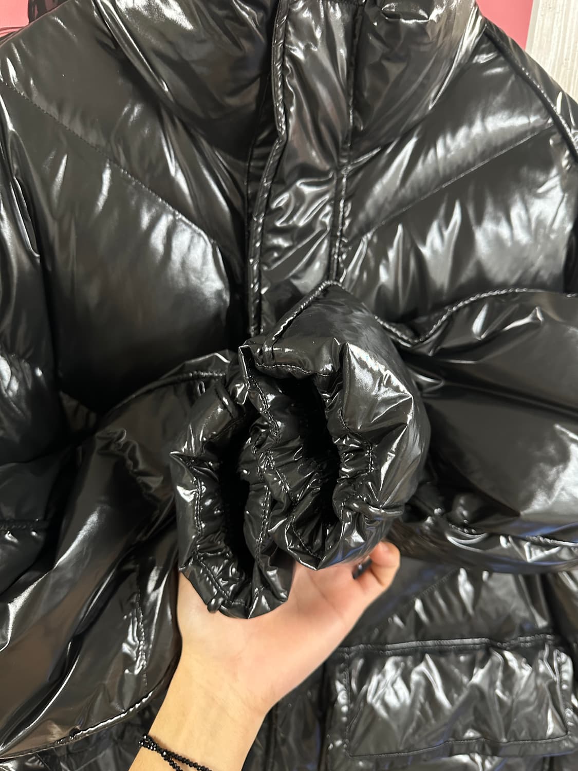 메종미네드 롱패딩 거의 새것 M 상품이미지3