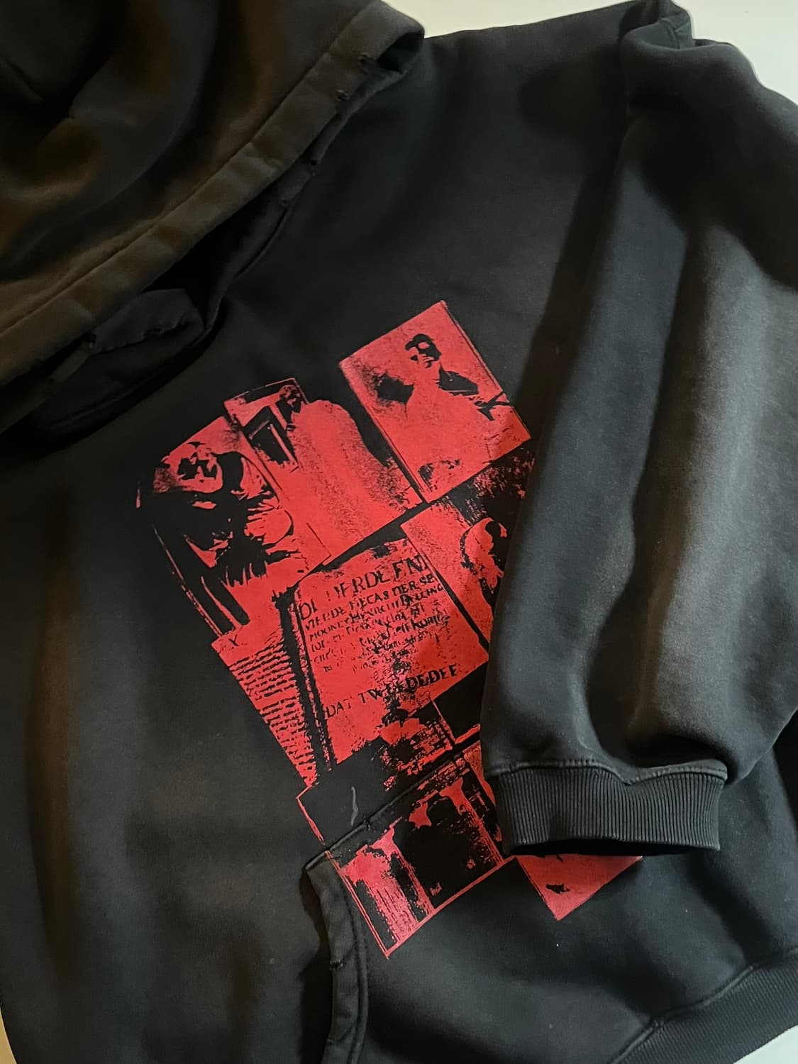 언더마이카 후드 블랙 2사이즈 상품이미지1