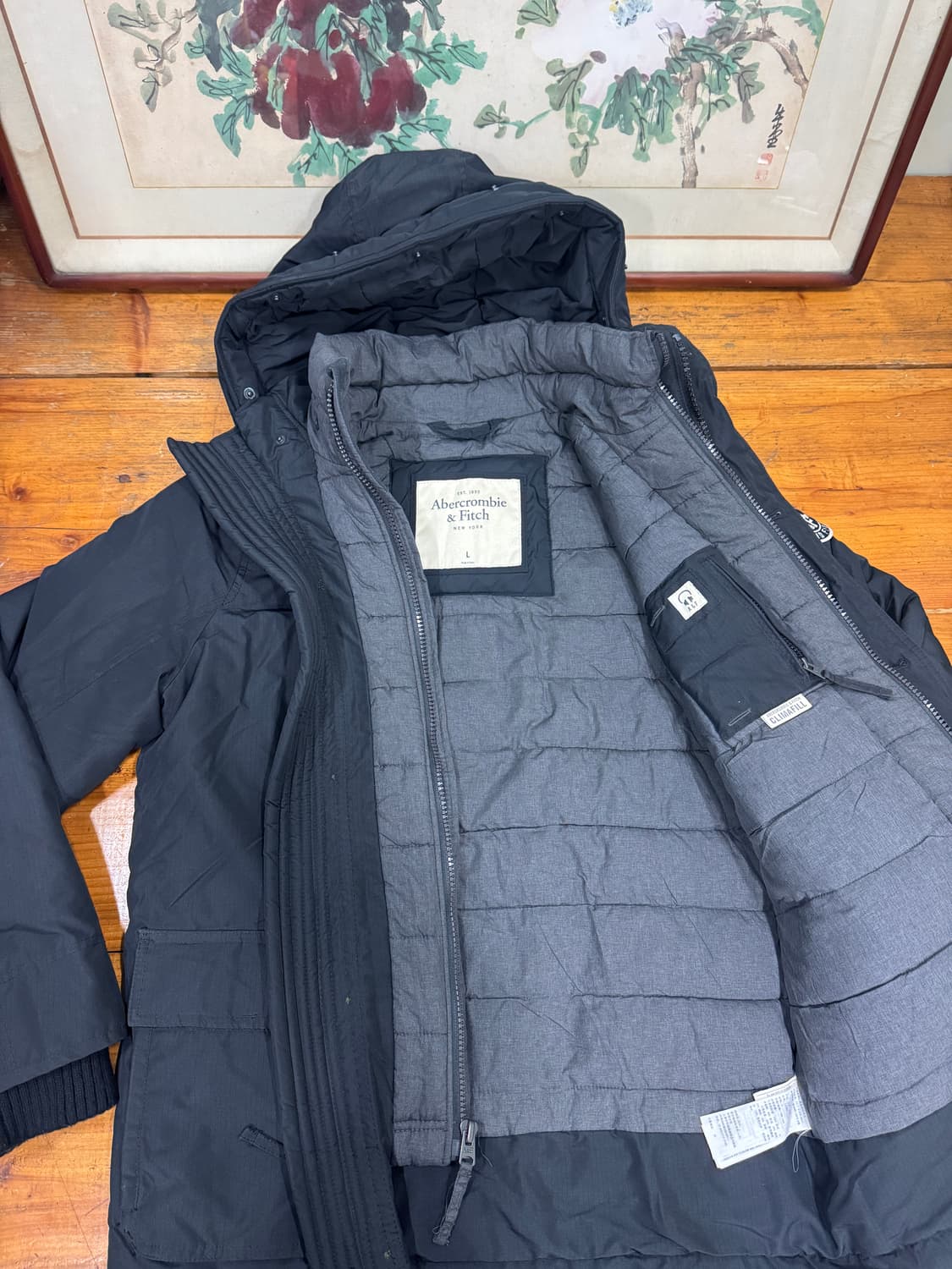 아베크롬피 패딩 사이즈 L 깨끗해요 상품이미지2